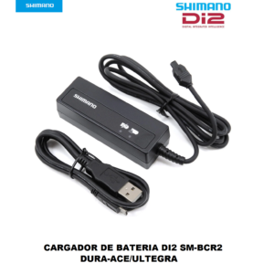 Cargador Shimano SM-BCR2 para batería interna Di2 SM-BTR2