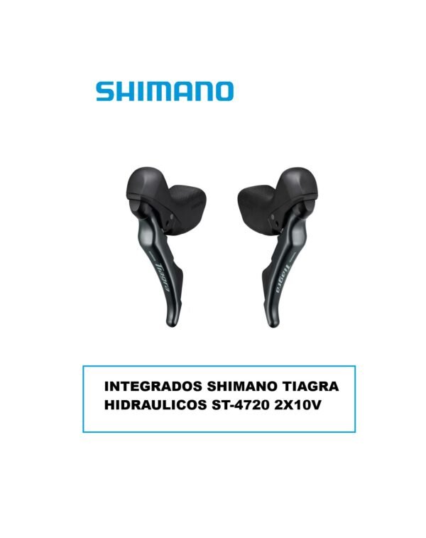 Frenos Integrados Hidráulicos Ruta Shimano Tiagra ST-4720 2x10v Par en Caja
