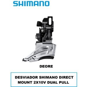 Desviador Shimano Deore Fd-M618-D Direct Mount 2X10