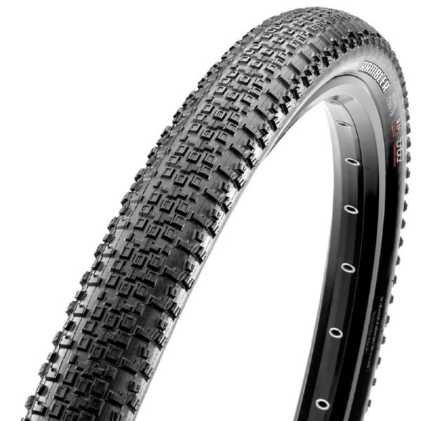 Llanta Maxxis Rambler Plegable Gravel 700x40c EXO/TR/120 TPI 60 MAX E-BIKE Compatible Negro