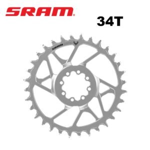 Plato Sram T-Type 34T Eagle 90 Direct Mount 8 Tornillos Plateado