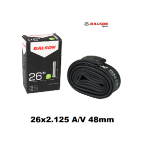 Camara Ralson Butil MTB 26″x2.125 Valvula Auto 48 mm