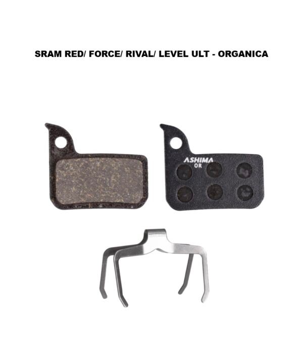 Pastillas de Freno Ashima Sram Red/Force/Rival/Level Ultimate-TLM Orgánica