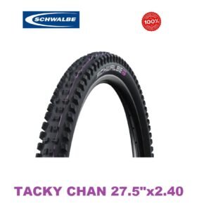 Llanta Schwalbe Tacky Chan 27.5x2.40" Evolution Addix Ultra Soft Super Downhill TLEasy 2x67EPI Black
