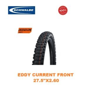 Llanta Schwalbe EDDY CURRENT Front 27.5X2.60, Evo, Super Trail, TLE 65-584 B/B-SK HS496 Addix Soft 67EPI B Negro