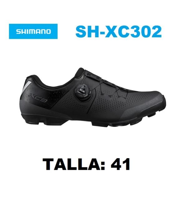 Zapatilla Shimano SH-XC302 MTB Hombre Talla: 41 Negro
