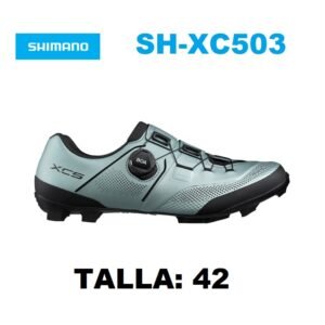 Zapatilla Shimano SH-XC503 MTB Hombre Talla: 42 Color: Ice Blue