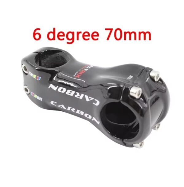 Potencia de Fibra de Carbon Mod.Ritchey 6°x 70mm Brilloso