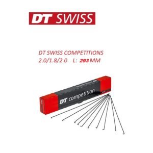 Radios Dt Swiss Competitions Rebajados 29″ L: 293 mm 2.0/1.8/2.0 (1 UND)