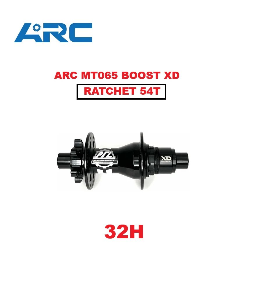 Maza Posterior ARC MT-065 Boost 12x148mm 32H "XD" Ratchet System (54T ) Black