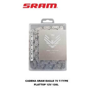 Cadena SRAM Eagle 70 de 126 eslabones Silver/Black 12v