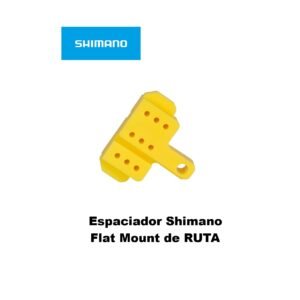 Espaciador Original Shimano para Pistones de Frenos de disco Flat Mount de RUTA Dura-Ace/Ultegra/105/Tiagra/GRX  ( 1 und)
