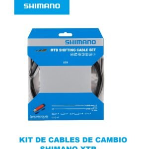 Juego de Cables de Cambio de MTB (Shimano XTR) (Recubrimiento de Polimero) en empaque