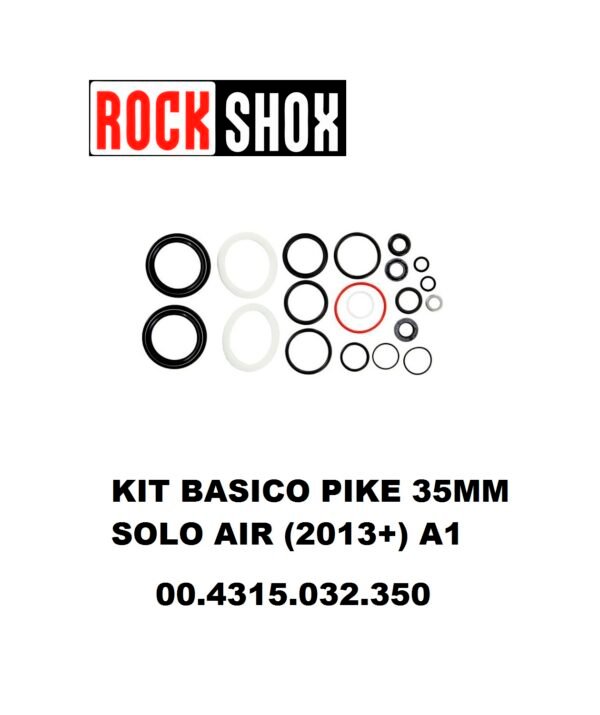 Kit de Retenes RockShox Basico para Pike Solo Air Año (2013+) Código: 00.4315.032.350