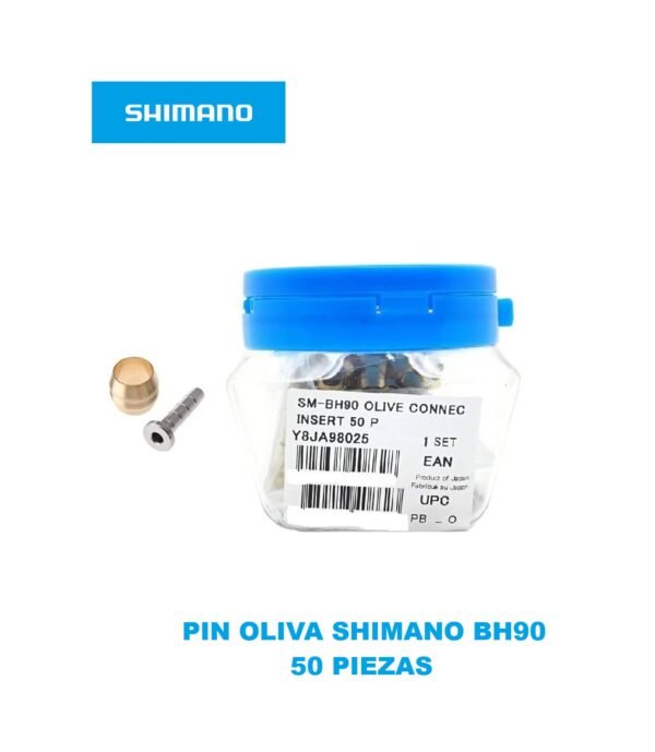 Set de Pin+Oliva Shimano SM-BH90 50 pcs Pote Taller Y8JA98025