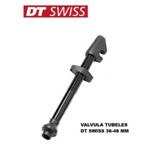 Válvula Túbeles DT SWISS 36-48mm Profundidad de Aro Aluminio (1 UND)