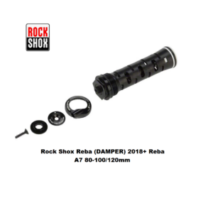 Cartucho de Bloqueo de Horquilla Rock Shox Reba (DAMPER) 2018+ Reba A7 80-100/120mm OneLoc remoto (Código: 11.4015.544.420)