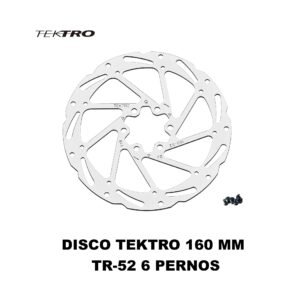 Tektro Disco de Freno Tektro 160mm TR-52 6 Tornillos