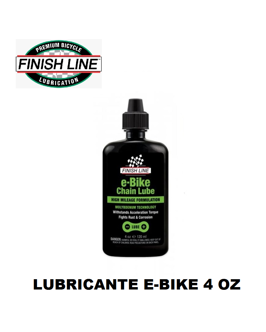 Lubricante de Cadena Finish Line E-Bike 4OZ