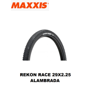 Llanta Maxxis Alambrada Rekon Race 29″×2.25 60TPI Negro