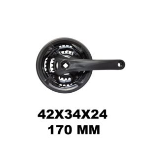 Catalina MTB Básica Triplato Plastificada Gris 42x34x24 170mm