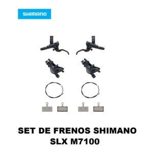 Set de Frenos Hidraulicos Shimano SLX BL-M7100 Par