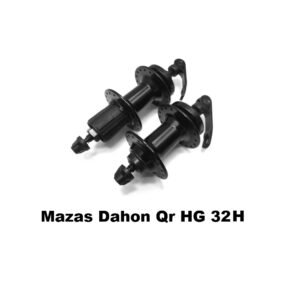 Juego de Mazas Dahon 32H de Billas PAR Casetero Negro
