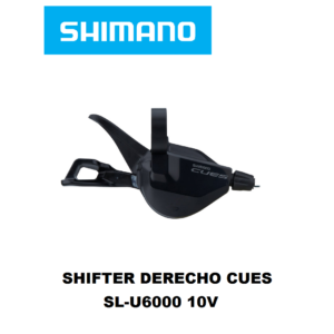 Shifter Shimano Cues Rapidfire Sl-U6000-10R De 10V