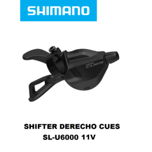 Shifter Shimano Cues Rapidfire SL-U6000-11R de 11V