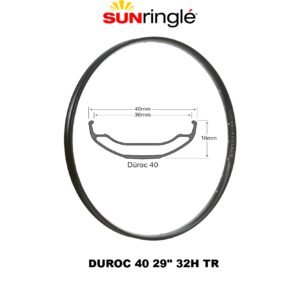 Aros MTB Sunringle Duroc40 29" 32H Tubeless Ready