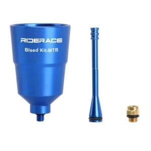 Vaso de purgado Aluminio Riderace + Adaptador de Ruta