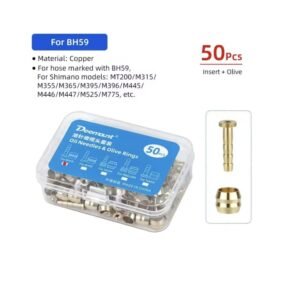 Set de Pin + Oliva Deemont Modelo Shimano SM-BH59 (50 und)