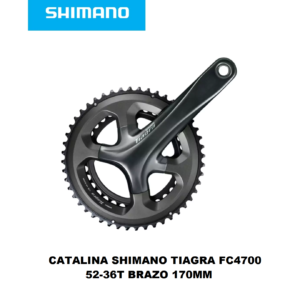 Catalina Shimano Tiagra FC-4700 10v 52/36T 170mm en Caja