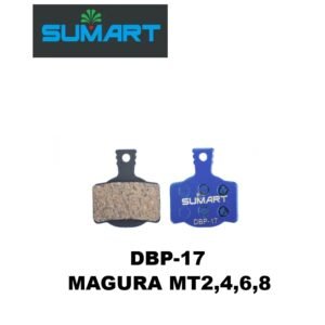 Pastilla Sumart DBP-17 Para Magura MT 2,4,6,8 Semi-metalica Taiwán