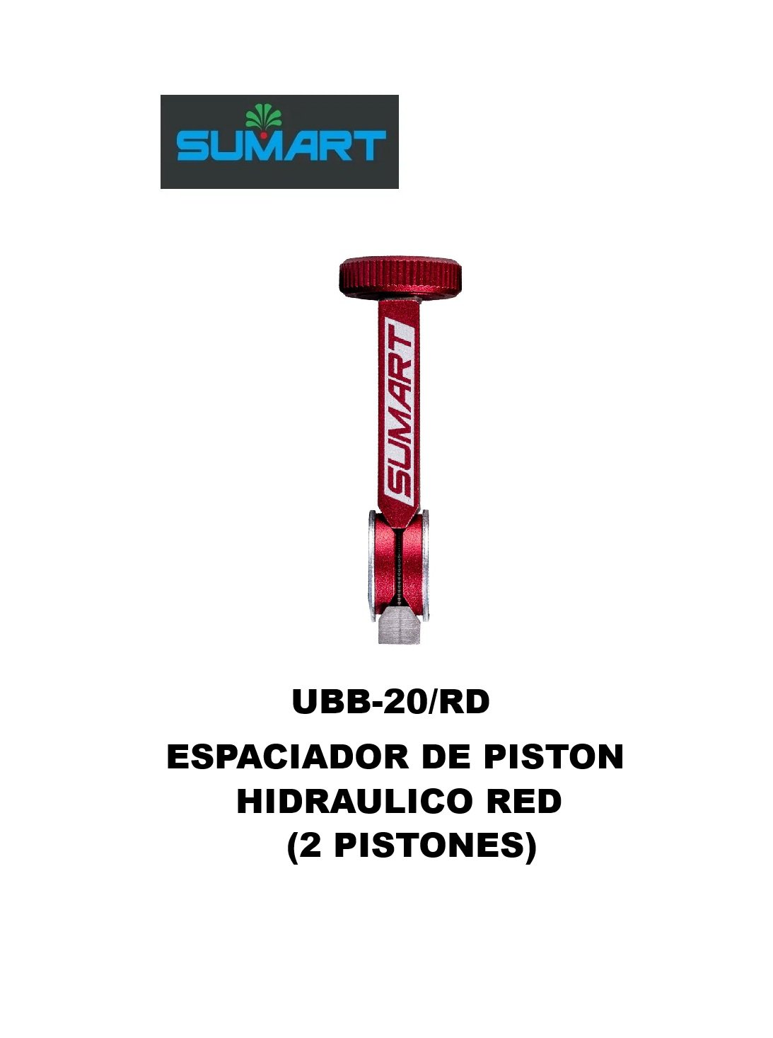Separador de Piston Hidráulico Sumart UBB-20/RD Rojo ( 2 piston)