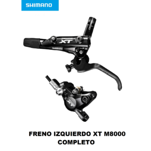 Freno Frontal Hidraúlico Shimano XT M8000 (Izquierdo) 1700mm en Caja