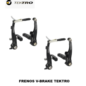 Juego de Frenos V-Brake Tektro Negro (PAR) Taiwán