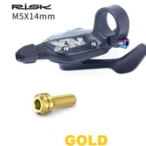 Tornillos de Shifter Sram Risk Titanio (2 Pcs) Gold
