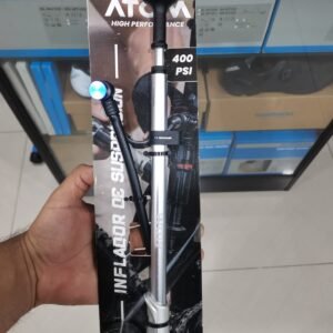 Inflador de Suspensión/Shox ATOM 400 Psi Manométrico