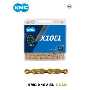 Cadena KMC X10v EL Gold 116 Link Original Taiwán
