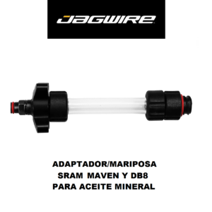 Adaptador/Mariposa de Purgado Jagwire para Frenos Sram Maven y DB8 para Aceite Mineral