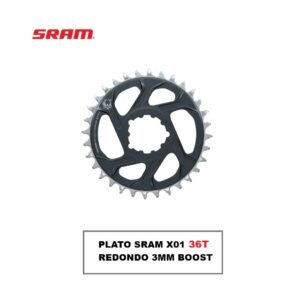 Plato SRAM X01 Eagle X-Sync 36T Redondo 3mm Boost 12x148mm