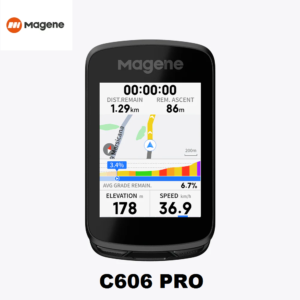 Ciclocomputador Smart GPS Magene C606 Pro – Pantalla táctil 2.8" – ANT+