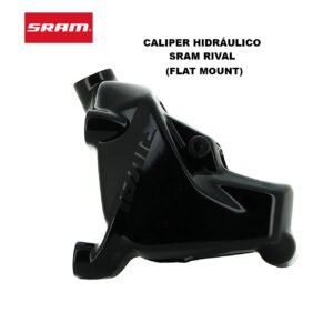 Caliper de Freno de disco Hidráulico SRAM Rival eTap AXS (negra) (D1) (delantera o trasera) (montaje plano) 1 und