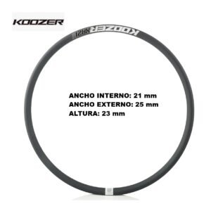 Aros MTB Koozer XR21 29″ 32H Tubeless Ready sin remache 1 UND