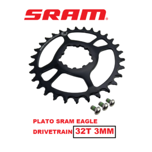 Plato Sram Eagle DriveTrain Acero 32T Boost 3mm