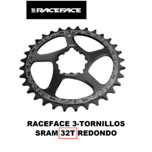 Plato Race Face Direct Mount Sram 3-Pernos 32T 10/11/12 v Original