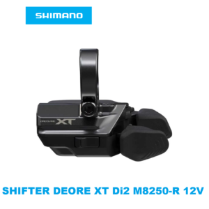 Shifter Shimano Derecha DEORE XT Di2 SW-M8250-R con Abrazadera en Caja