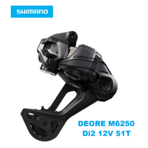 Descarrilador Shimano Deore Di2 RD-M6250 12v Max 51T en Caja