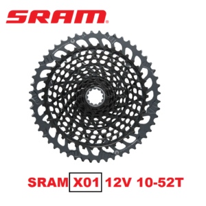 Piñon SRAM X01 Eagle XG-1295 12V 10-52T XD Black
